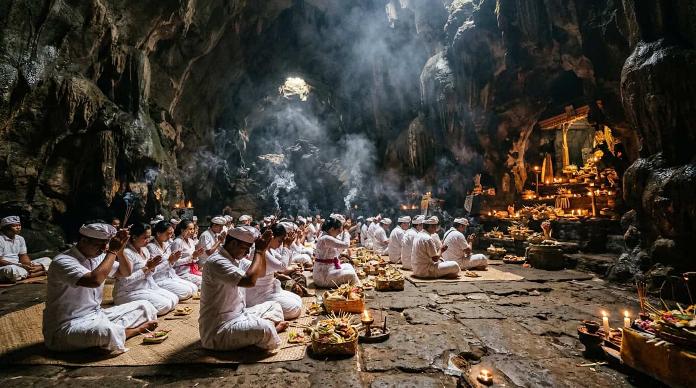 Nusa Penida travel guide Goa Giri Putri cave temple