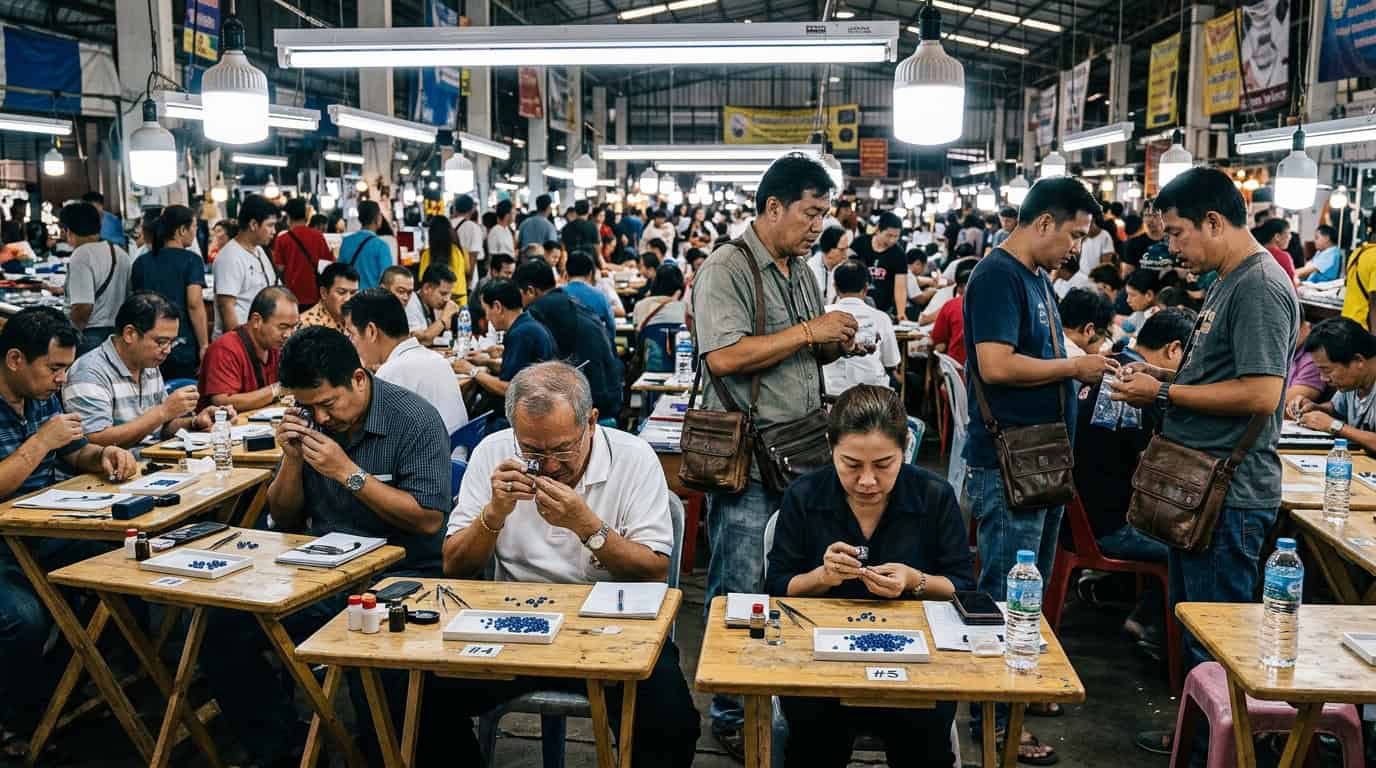 Offbeat Thailand destinations Chanthaburi gem market