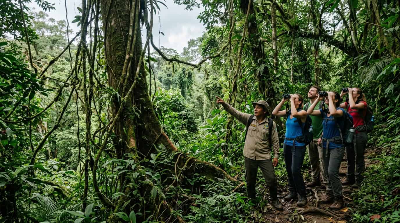 Thailand hidden destinations jungle canopy in Khao Yai National Park