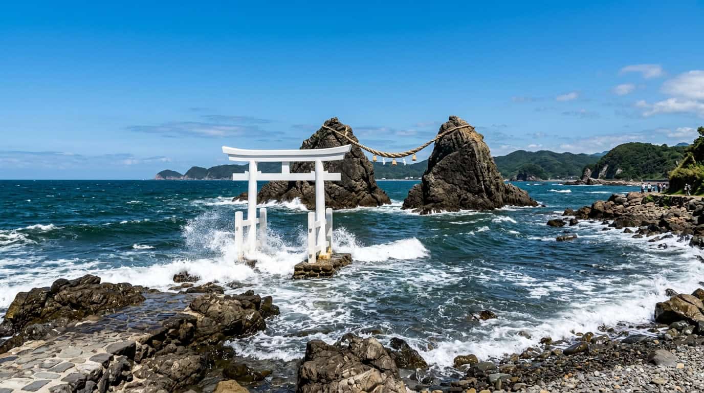 Fukuoka travel guide Itoshima torii gate